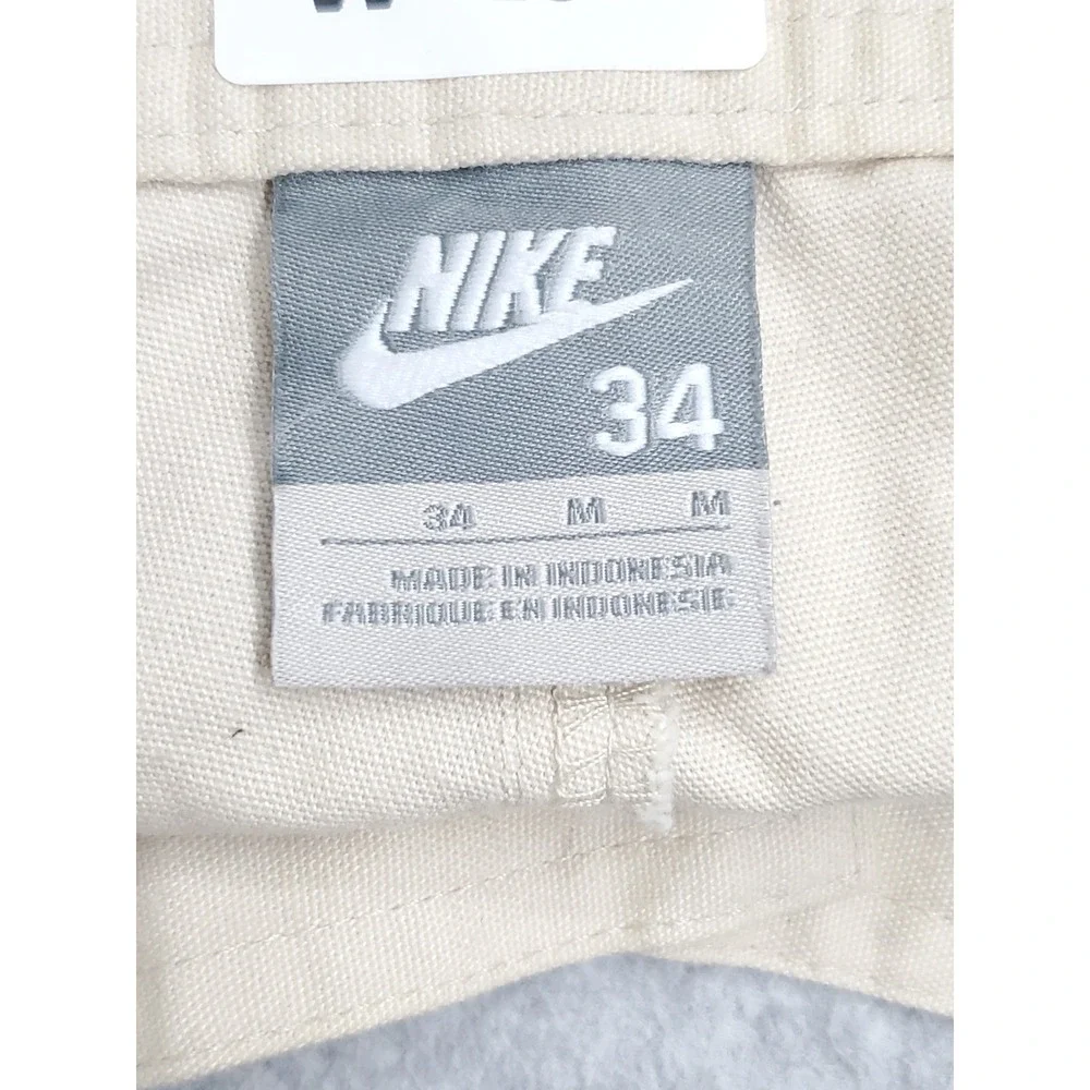 Nike Men Shorts 34 Beige Bermuda Grunge Skater Y2K 14